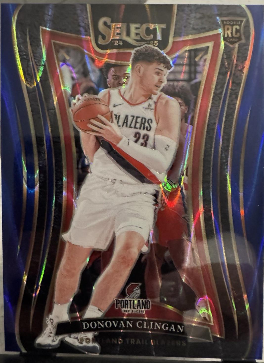 Donovan Clingan [Blue Tectonic Prizm] #390