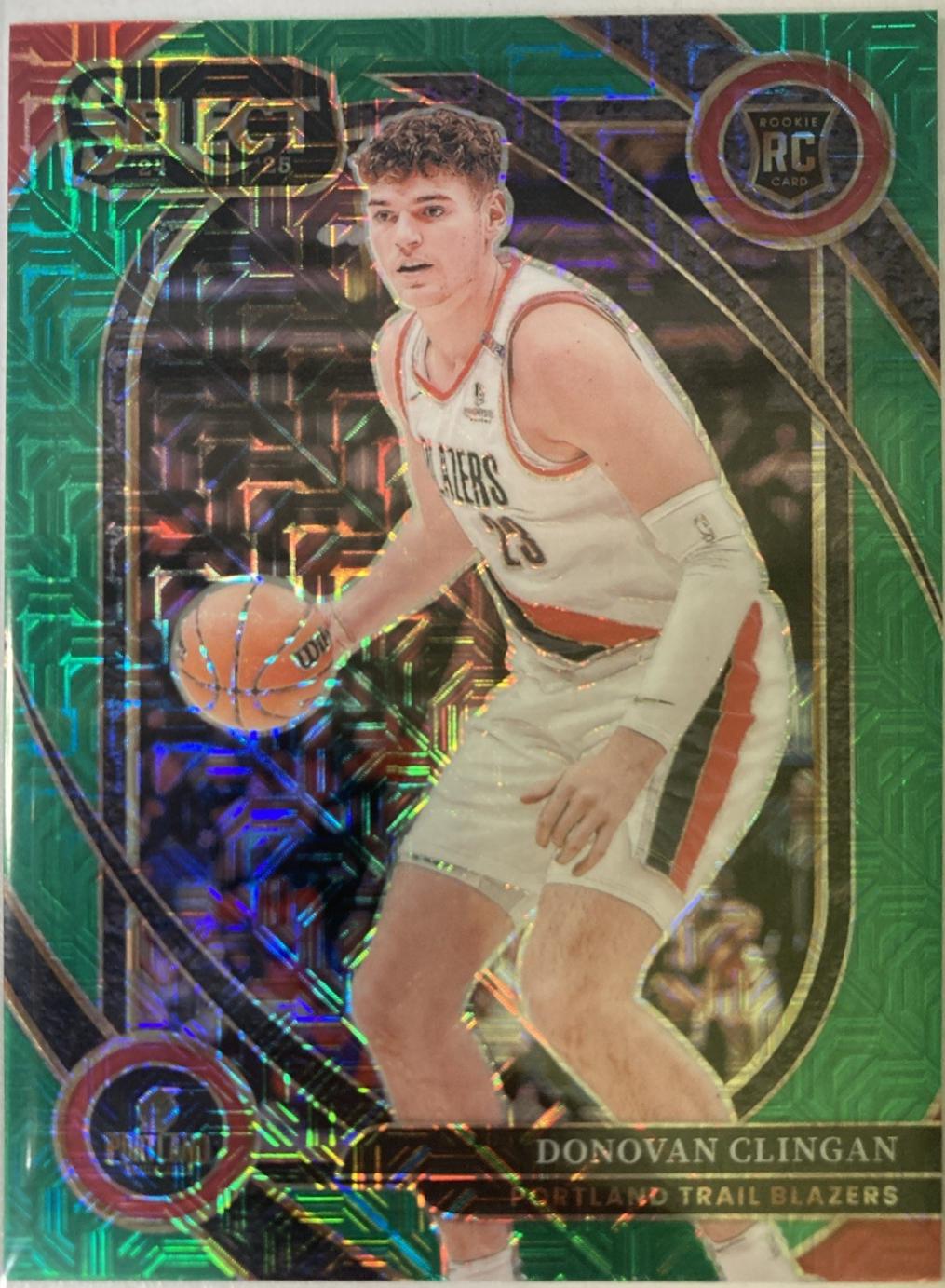 Donovan Clingan [Green Mojo Prizm] #270