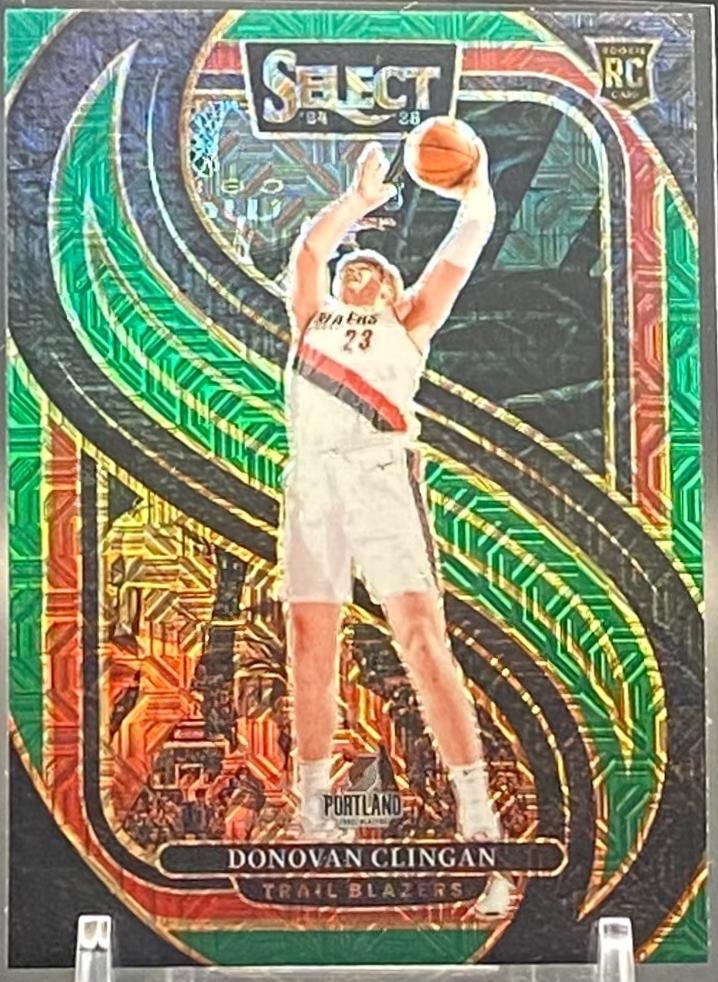Donovan Clingan [Green Prizm] #199