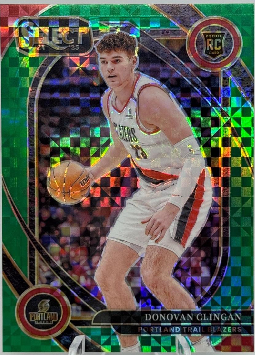 Donovan Clingan [Green Prizm] #270