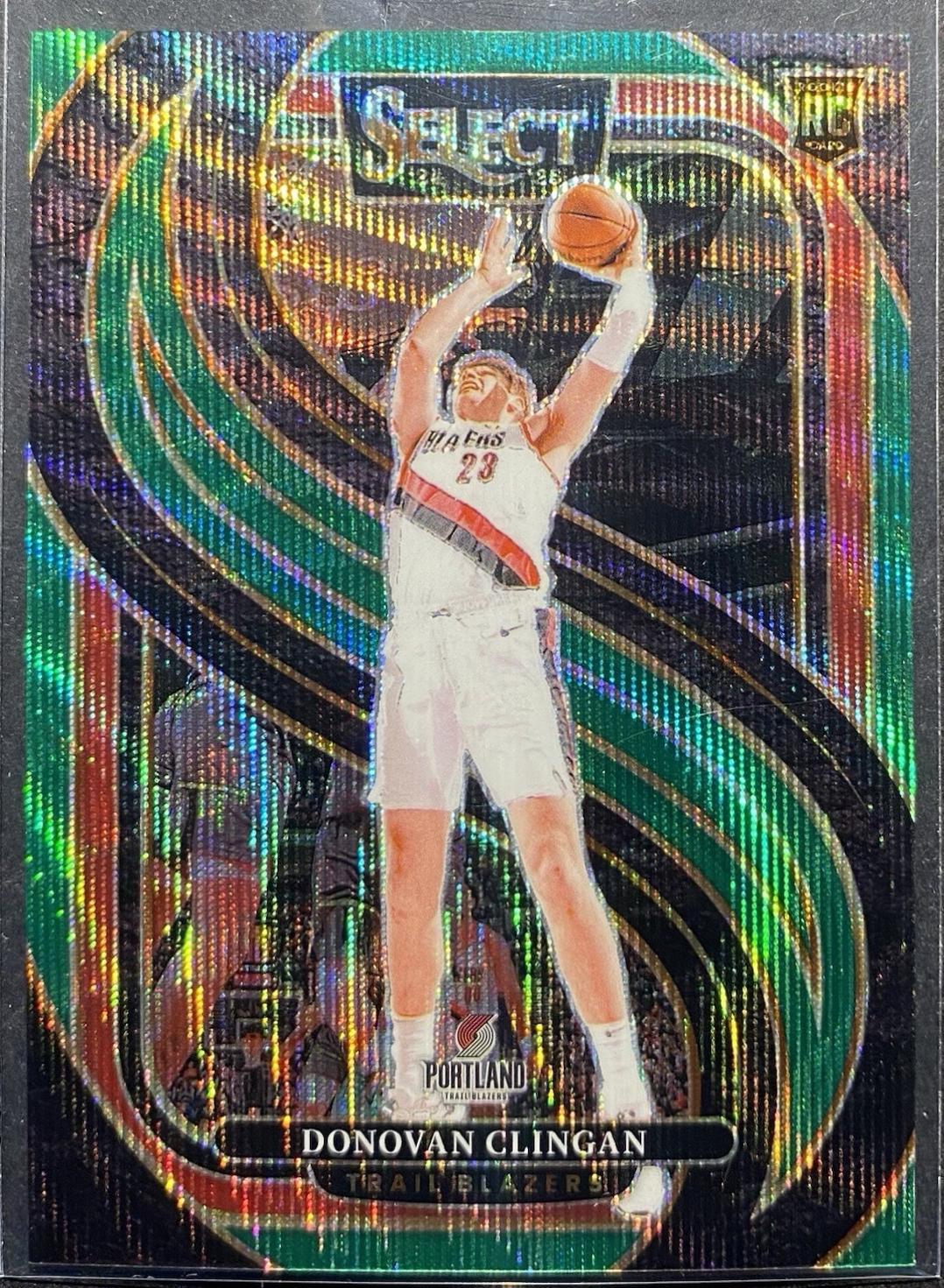 Donovan Clingan [Green Wave Prizm] #199