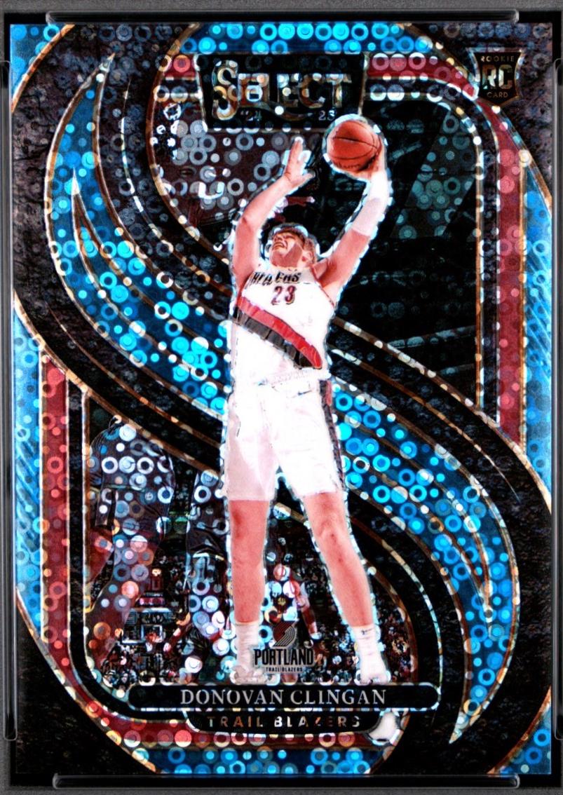 Donovan Clingan [Light Blue Disco Prizm] #199