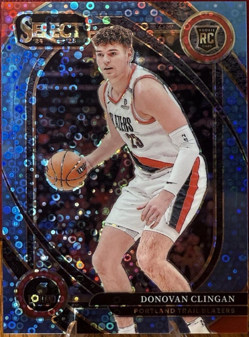 Donovan Clingan [Light Blue Disco Prizm] #270
