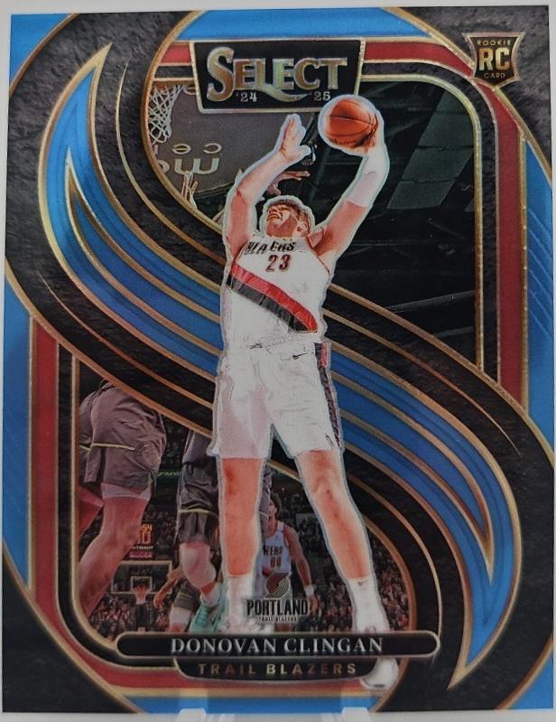 Donovan Clingan [Light Blue Prizm] #199