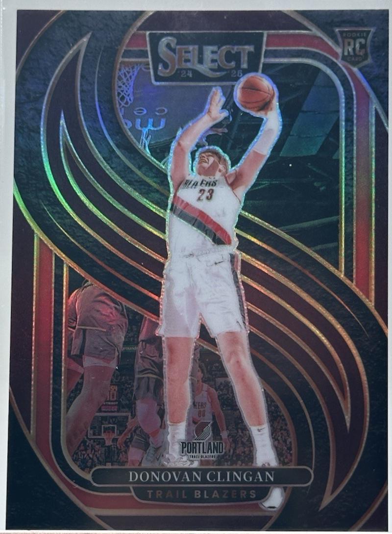 Donovan Clingan [Maroon Prizm] #199
