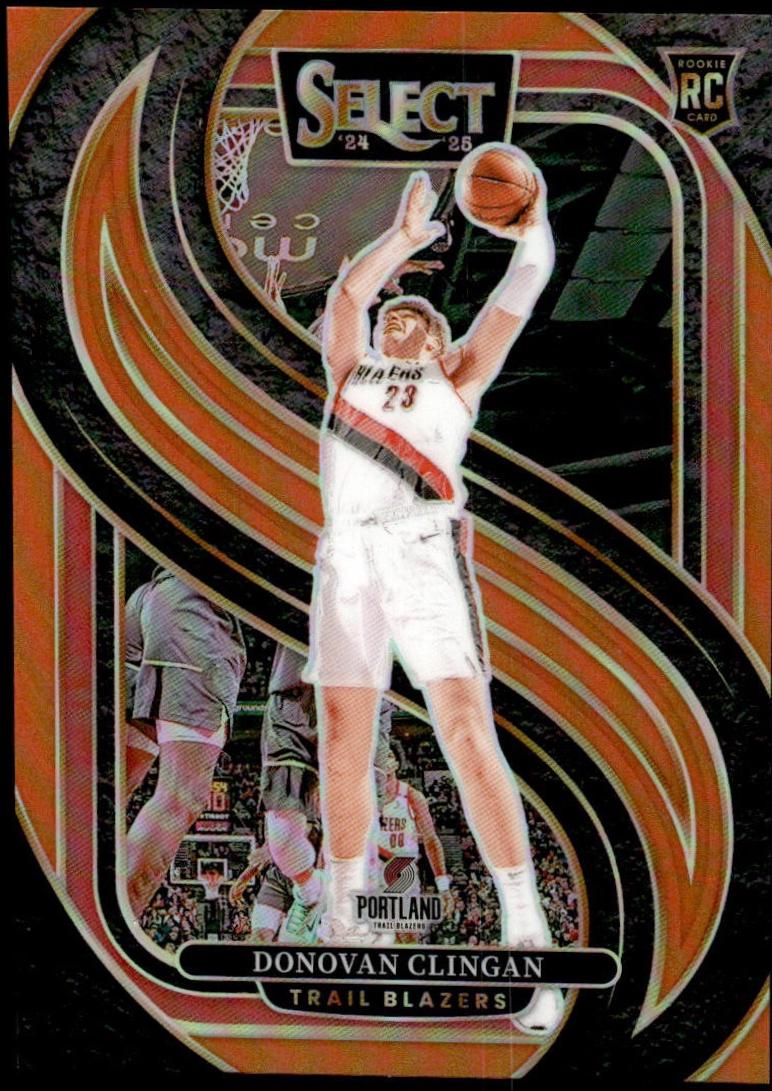 Donovan Clingan [Orange Prizm] #199