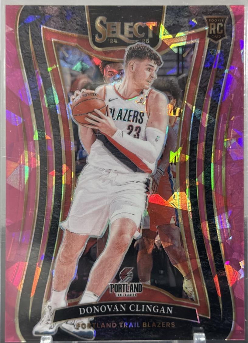 Donovan Clingan [Pink Cracked Ice Prizm] #390