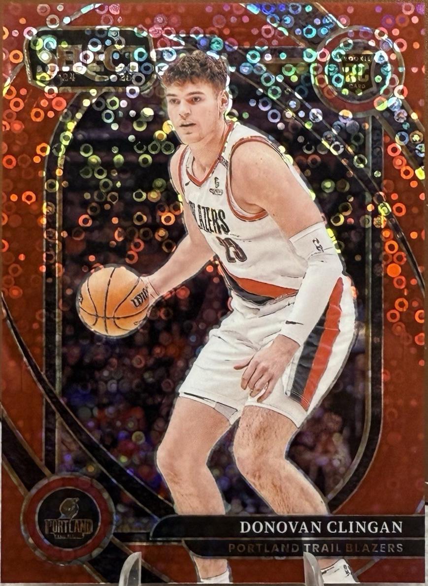 Donovan Clingan [Red Disco Prizm] #270