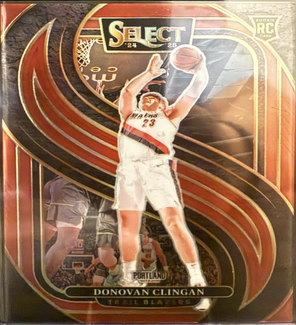 Donovan Clingan [Red Prizm] #199