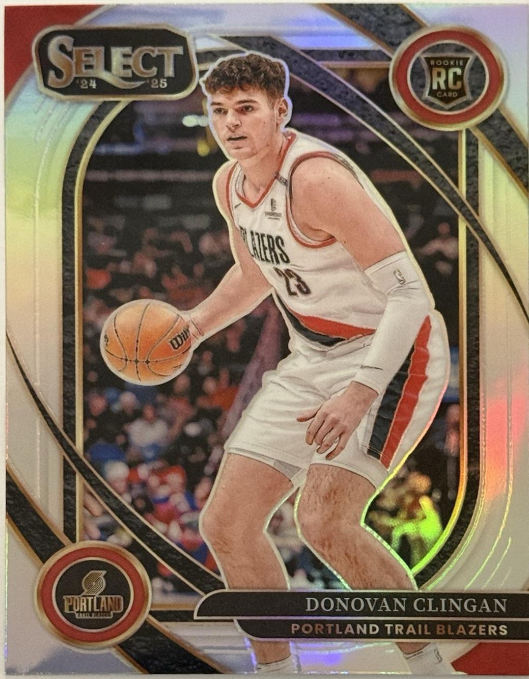 Donovan Clingan [Silver Prizm] #270