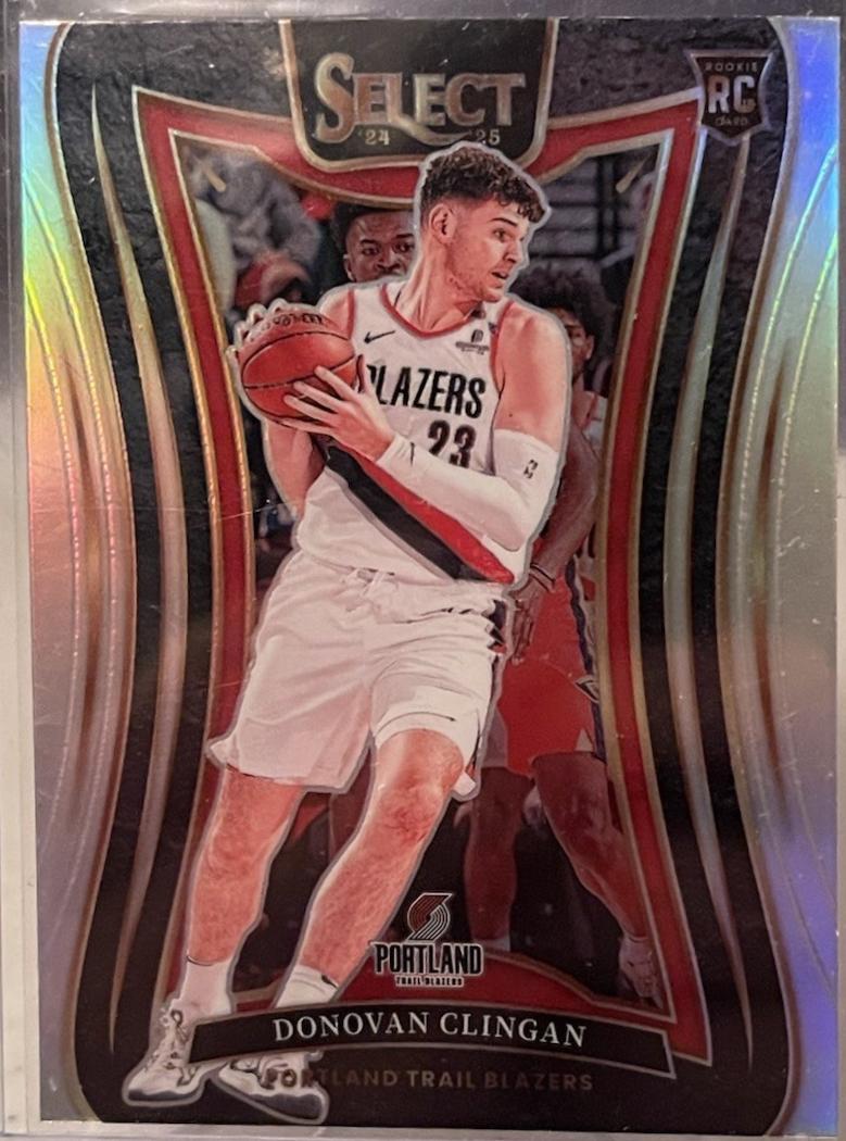 Donovan Clingan [Silver Prizm] #390