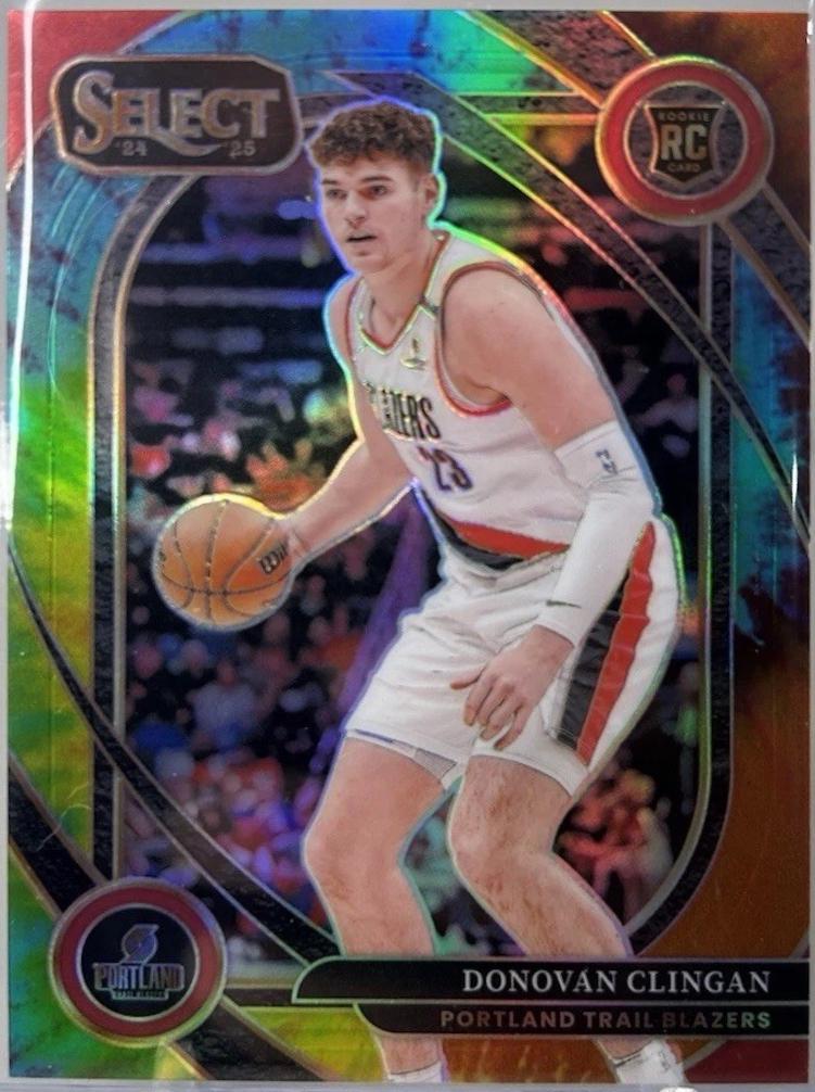 Donovan Clingan [Tie-Dye Prizm] #270