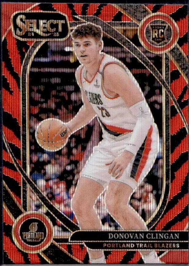 Donovan Clingan [Tiger Prizm] #270