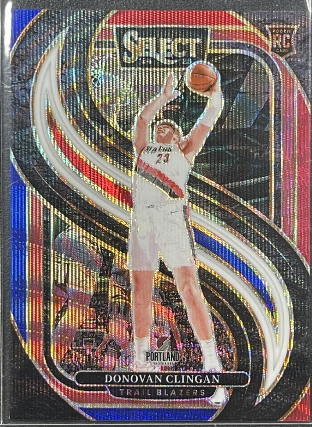 Donovan Clingan [Tri-Color Prizm] #199