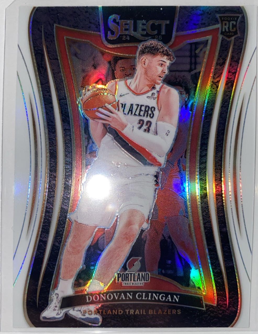 Donovan Clingan [White Prizm] #390