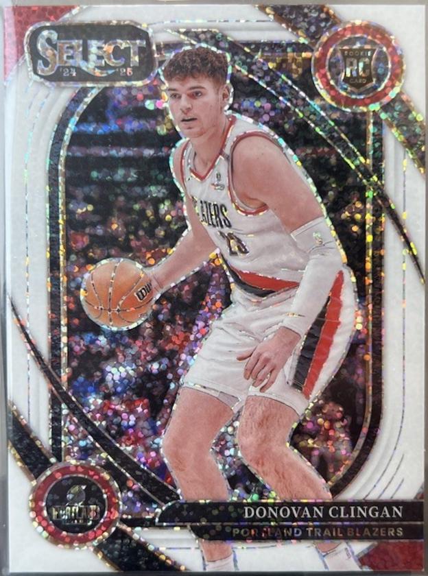 Donovan Clingan [White Sparkle Prizm] #270