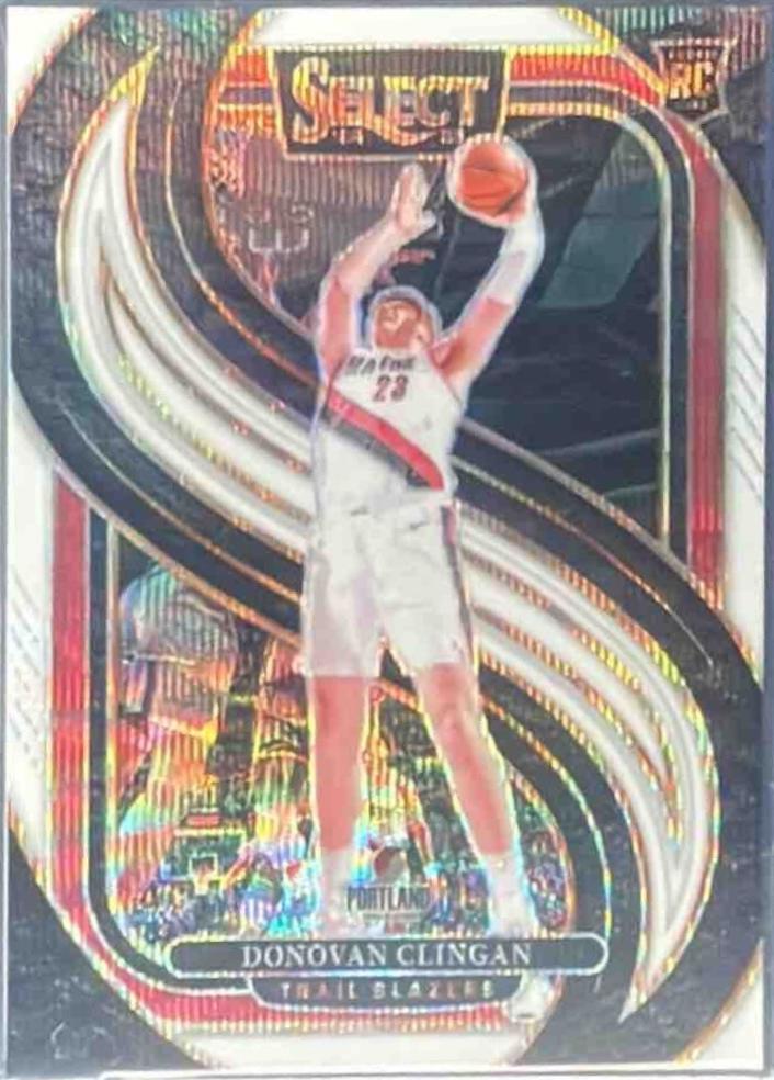 Donovan Clingan [White Wave Prizm] #199