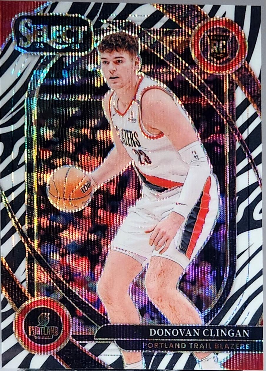Donovan Clingan [Zebra Prizm] #270