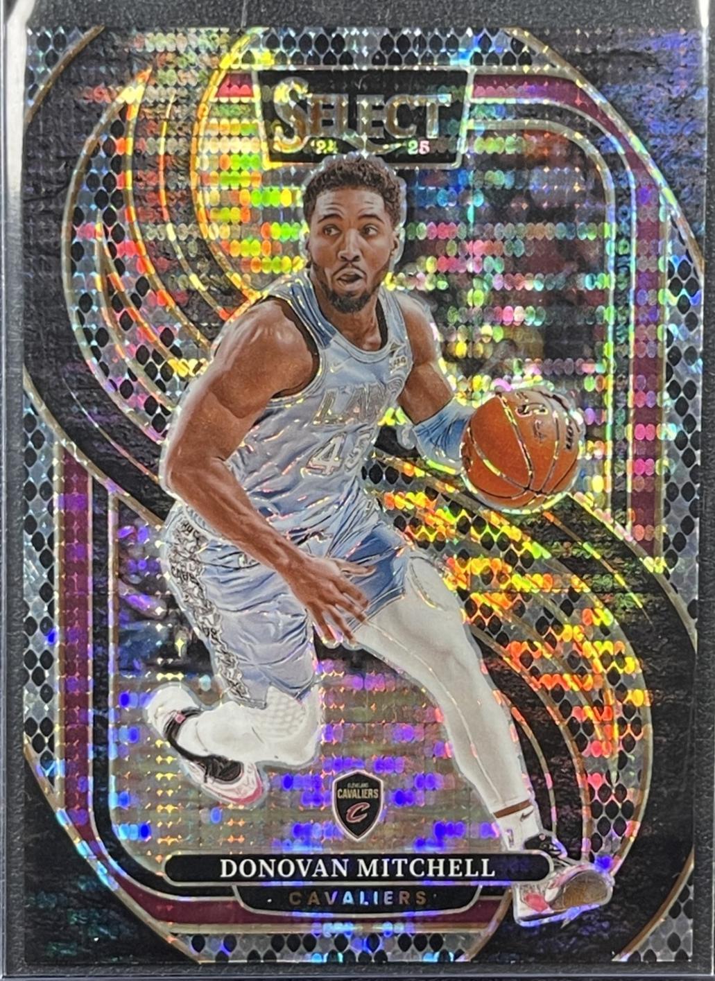 Donovan Mitchell [Black Snake Skin Pulsar Prizm] #155