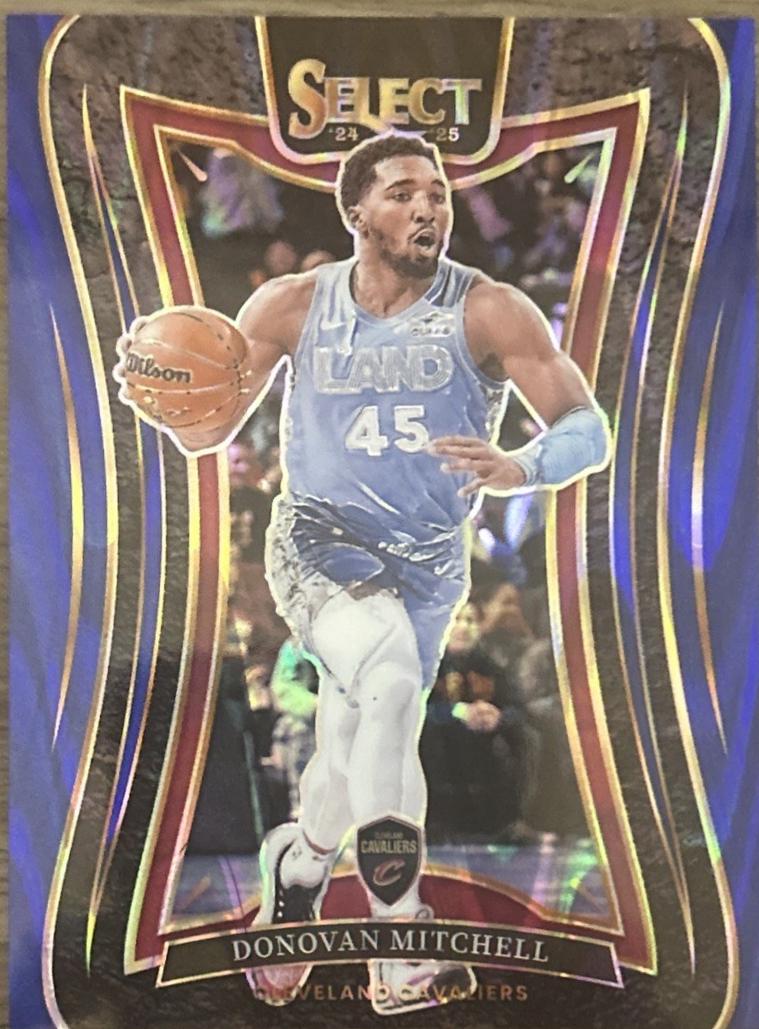 Donovan Mitchell [Blue Tectonic Prizm] #317