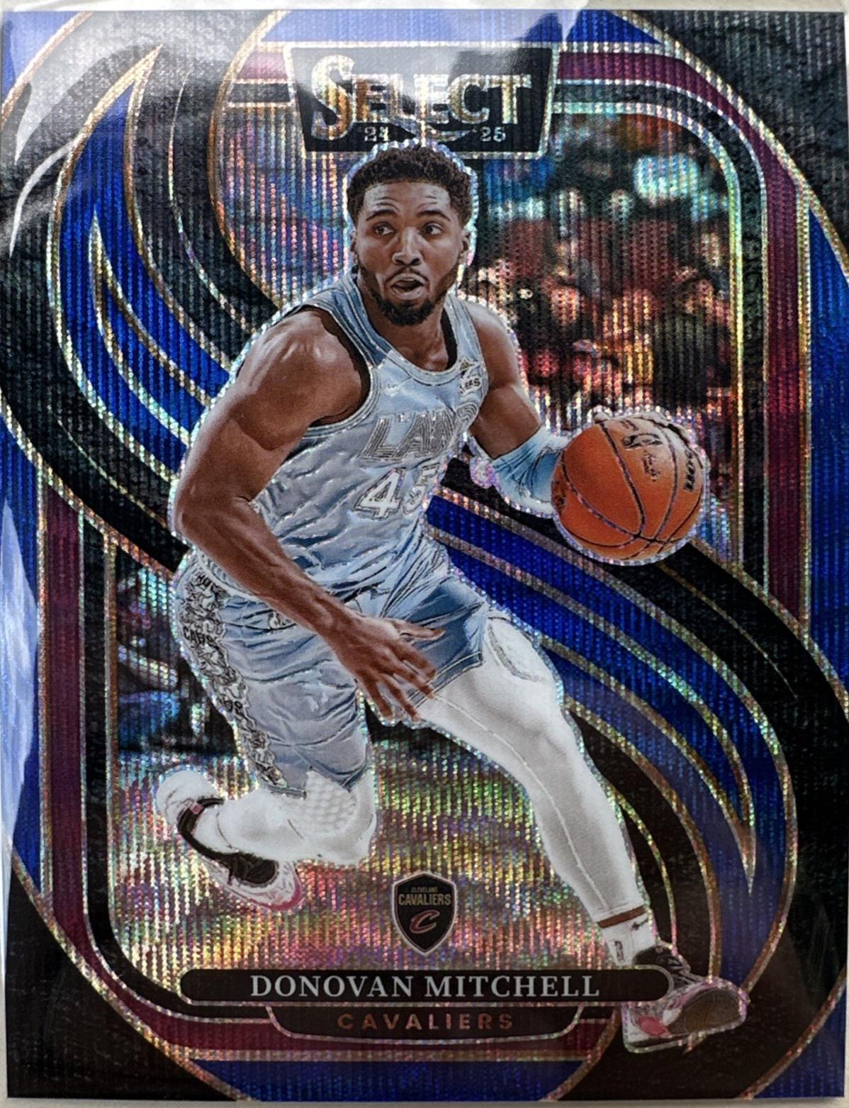 Donovan Mitchell [Blue Wave Prizm] #155