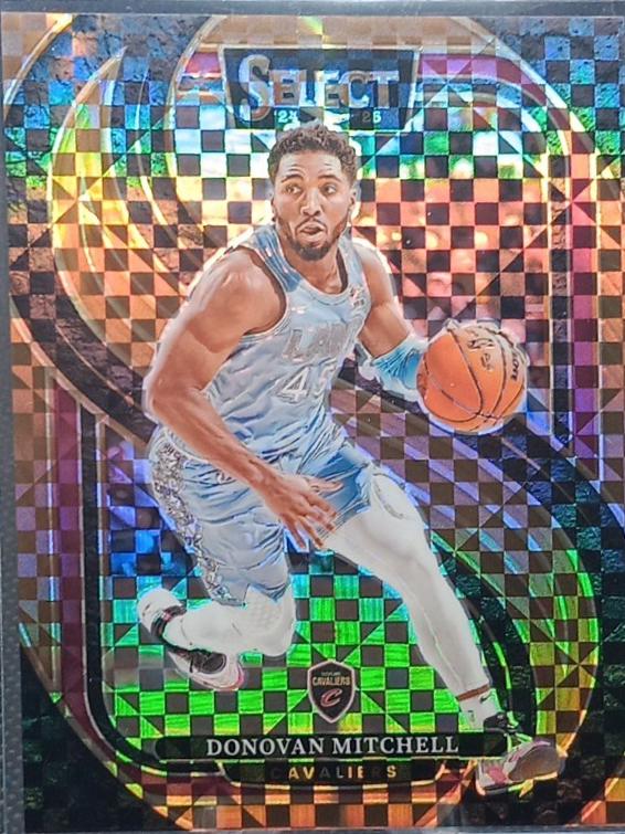 Donovan Mitchell [Bronze Checker Prizm] #155