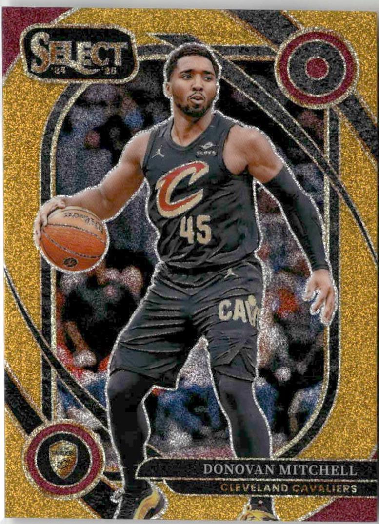 Donovan Mitchell [Gold Glitter Prizm] #261