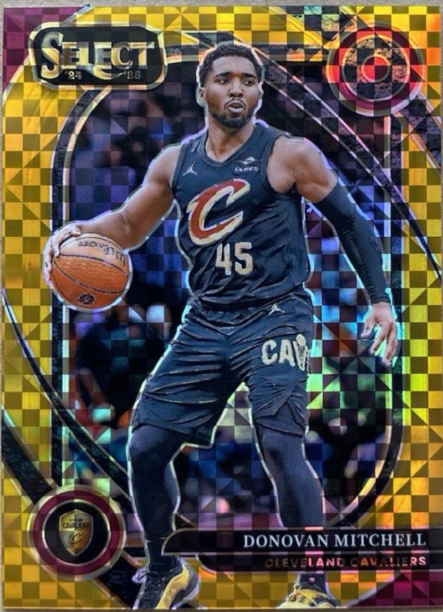 Donovan Mitchell [Gold Prizm] #261