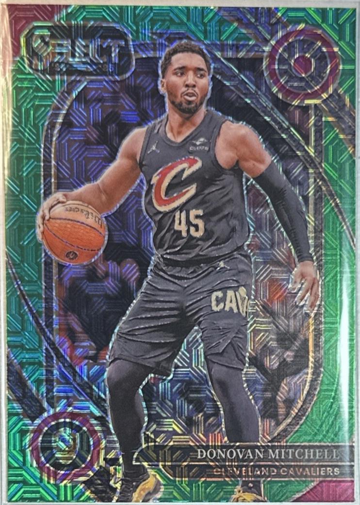 Donovan Mitchell [Green Mojo Prizm] #261