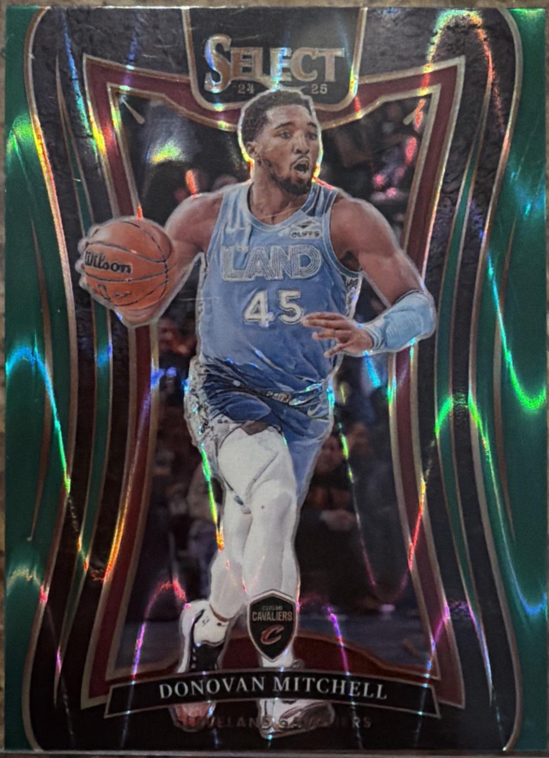 Donovan Mitchell [Green Tectonic Prizm] #317