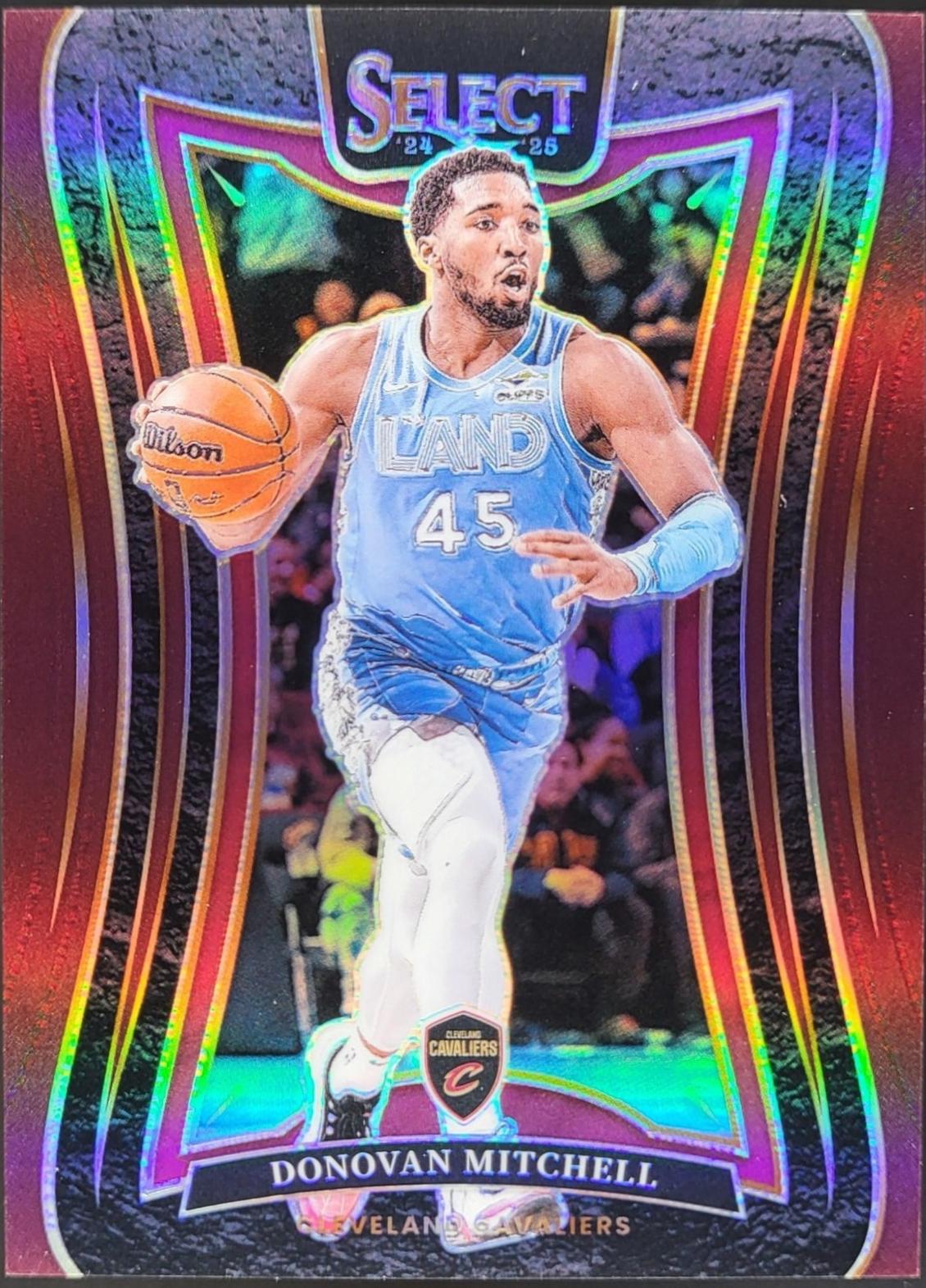 Donovan Mitchell [Maroon Prizm] #317