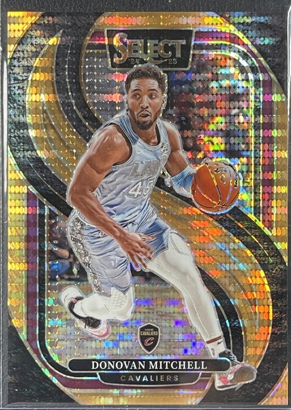 Donovan Mitchell [Neon Orange Pulsar Prizm] #155