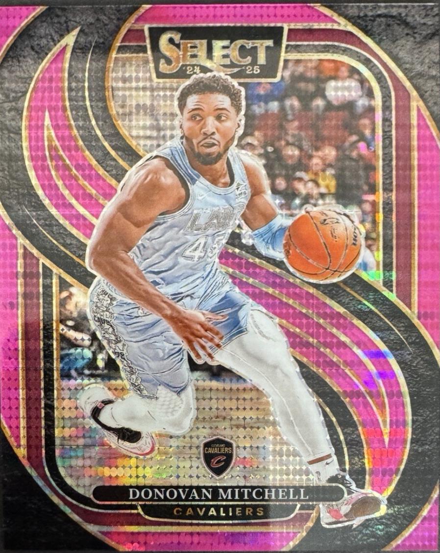 Donovan Mitchell [Neon Purple Pulsar Prizm] #155