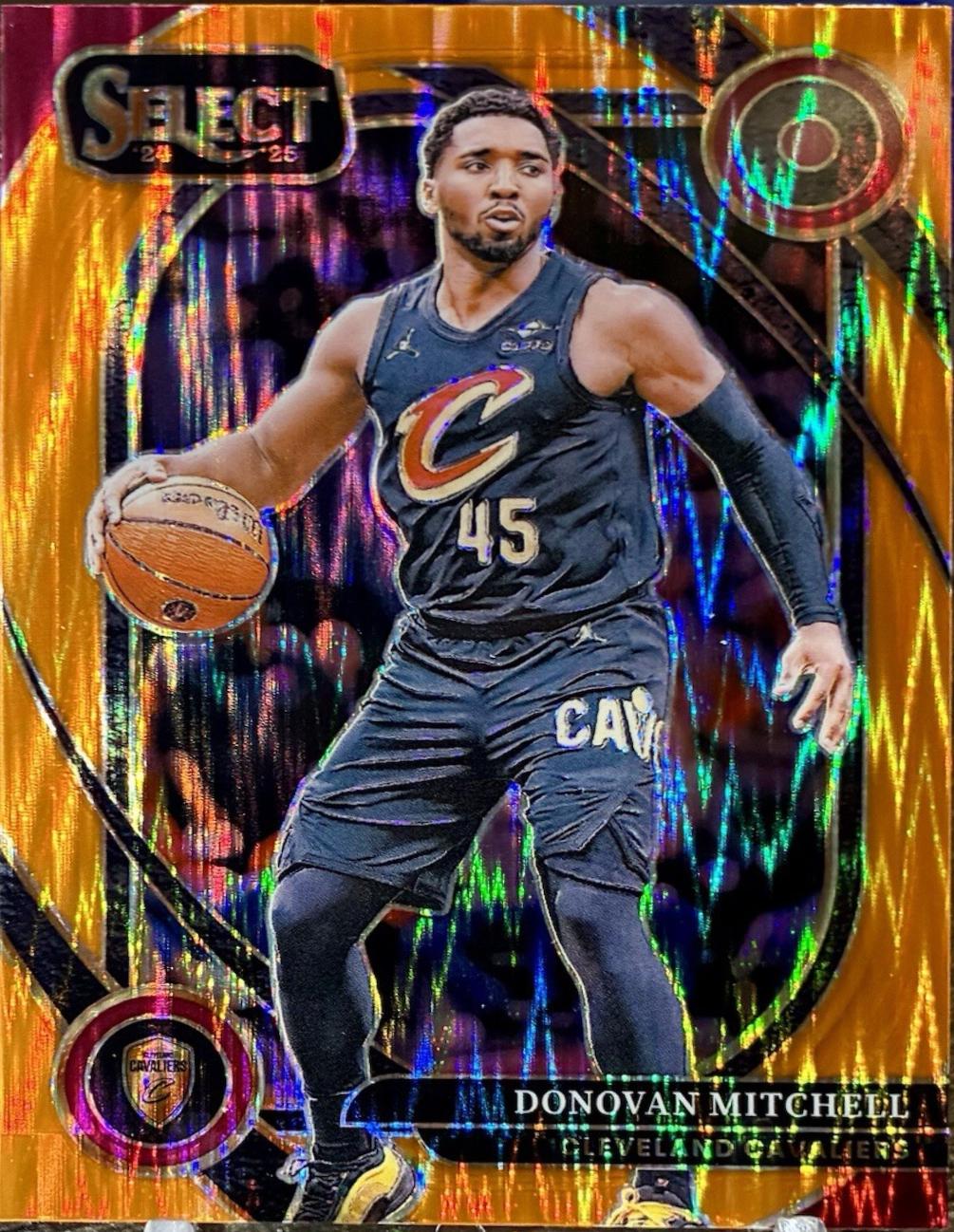 Donovan Mitchell [Orange Flash Prizm] #261