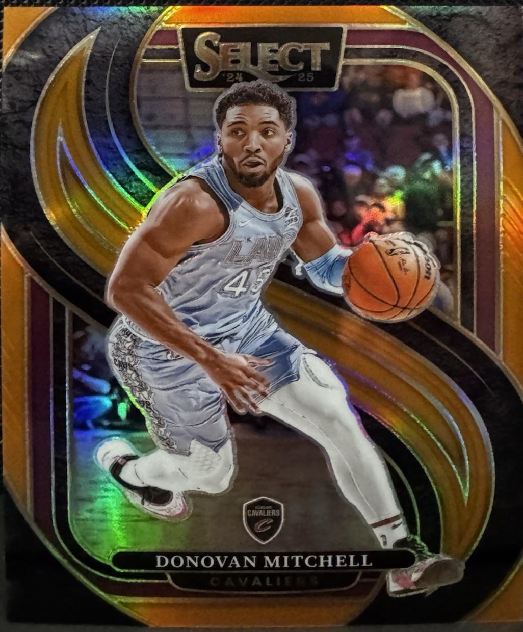 Donovan Mitchell [Orange Prizm] #155
