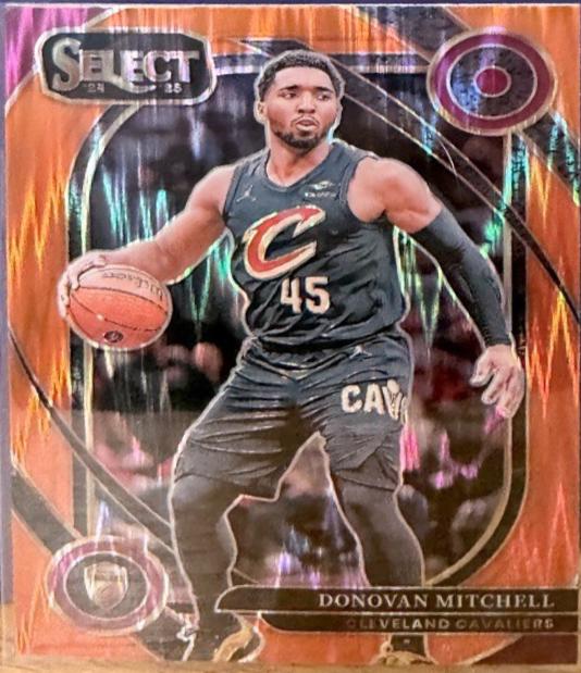 Donovan Mitchell [Orange Tectonic Prizm] #261