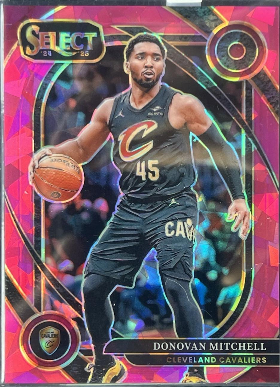 Donovan Mitchell [Pink Cracked Ice Prizm] #261