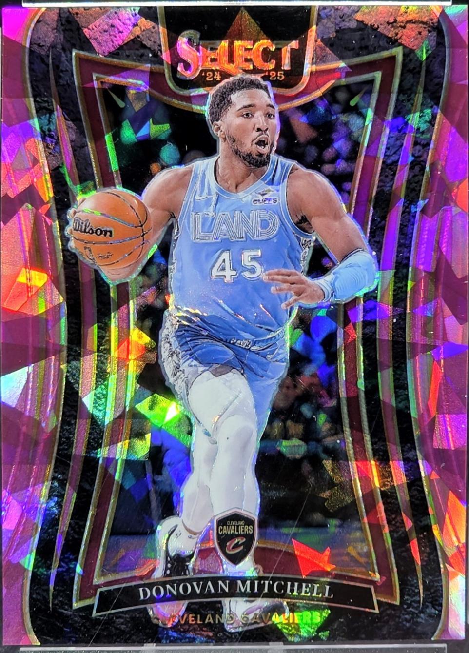 Donovan Mitchell [Pink Cracked Ice Prizm] #317