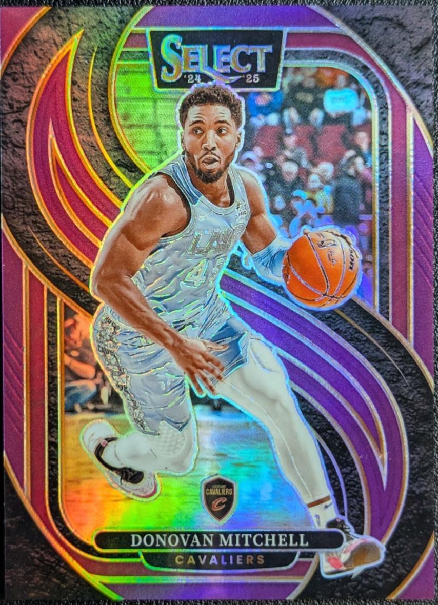 Donovan Mitchell [Purple Prizm] #155