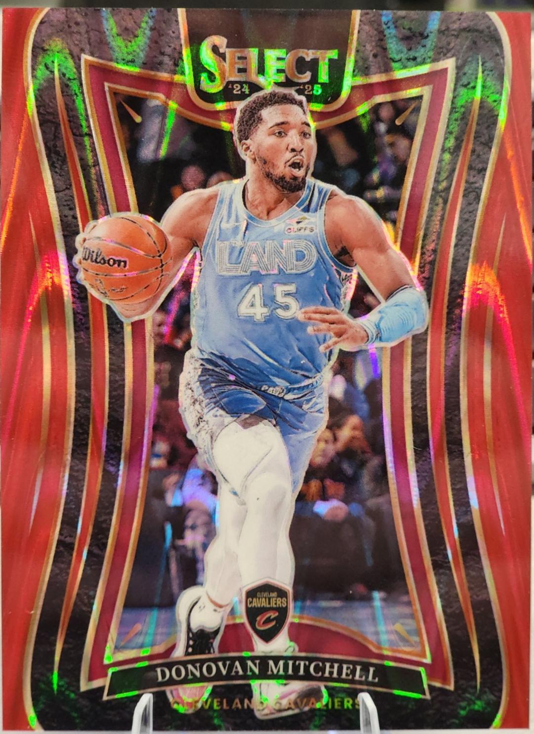 Donovan Mitchell [Red Tectonic Prizm] #317