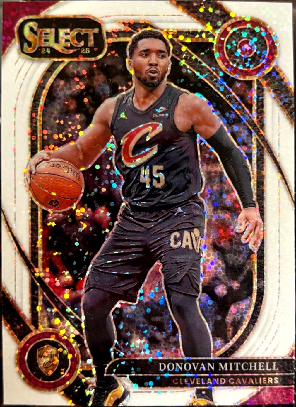 Donovan Mitchell [White Sparkle Prizm] #261