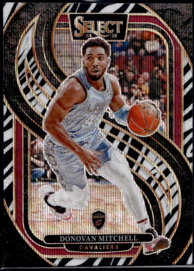 Donovan Mitchell [Zebra Prizm] #155