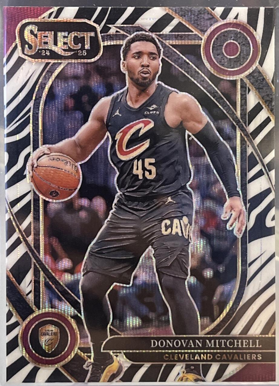 Donovan Mitchell [Zebra Prizm] #261