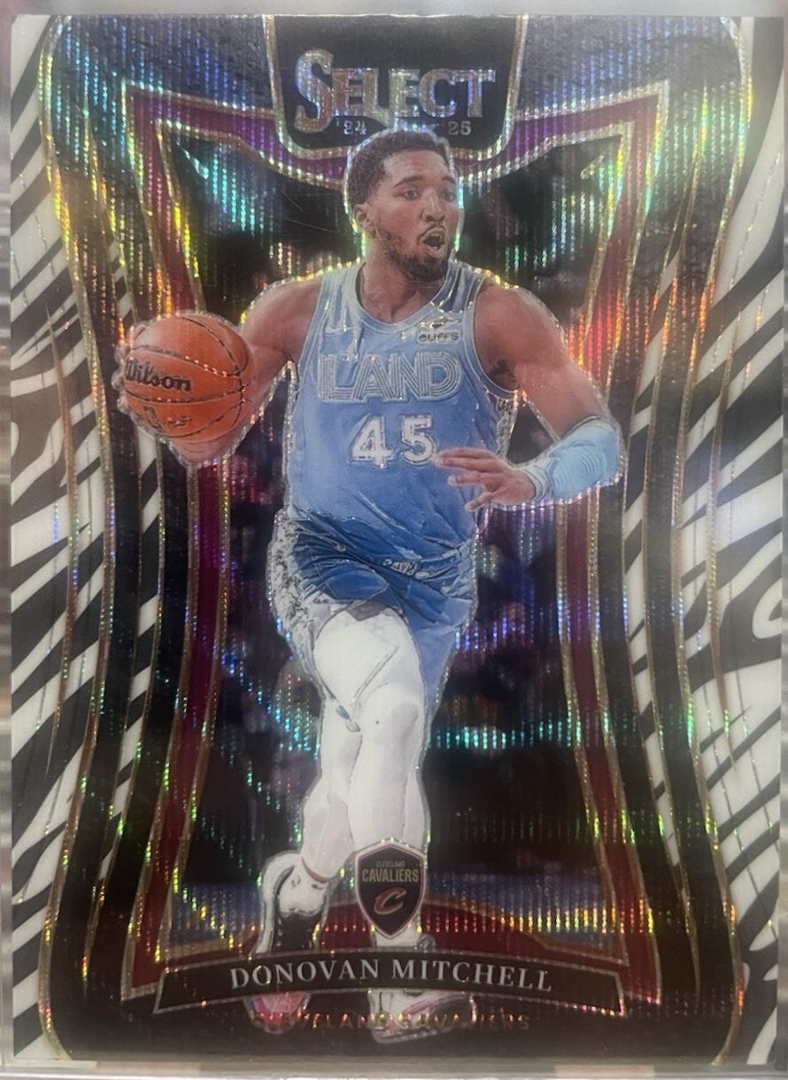 Donovan Mitchell [Zebra Prizm] #317