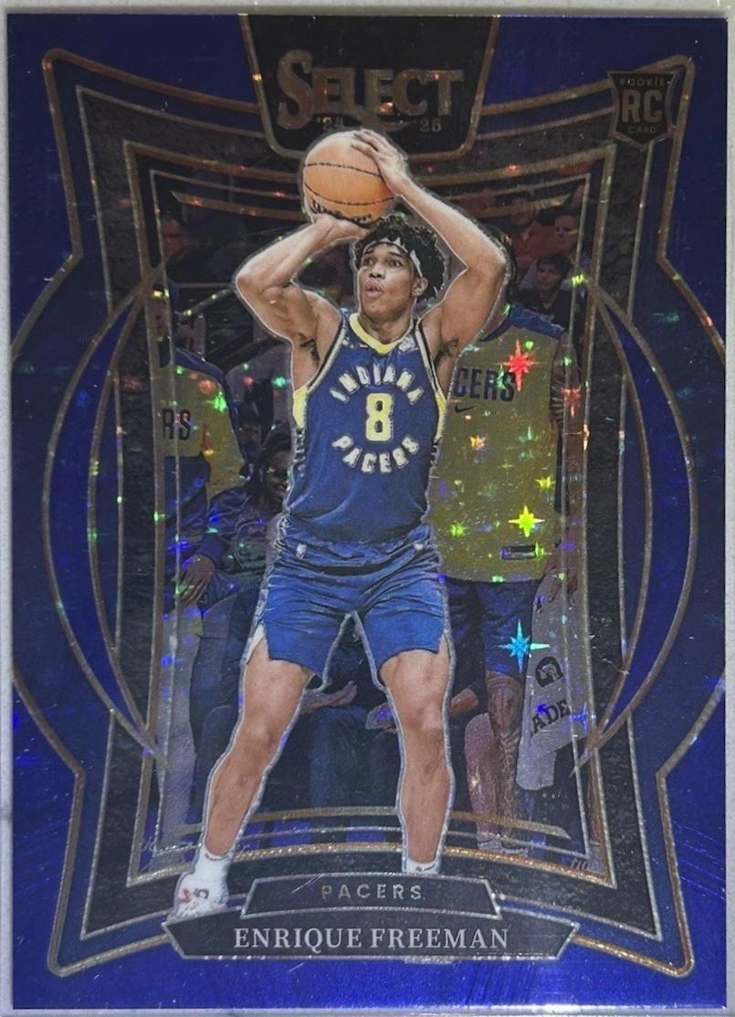 Enrique Freeman [Blue Stars Prizm] #80