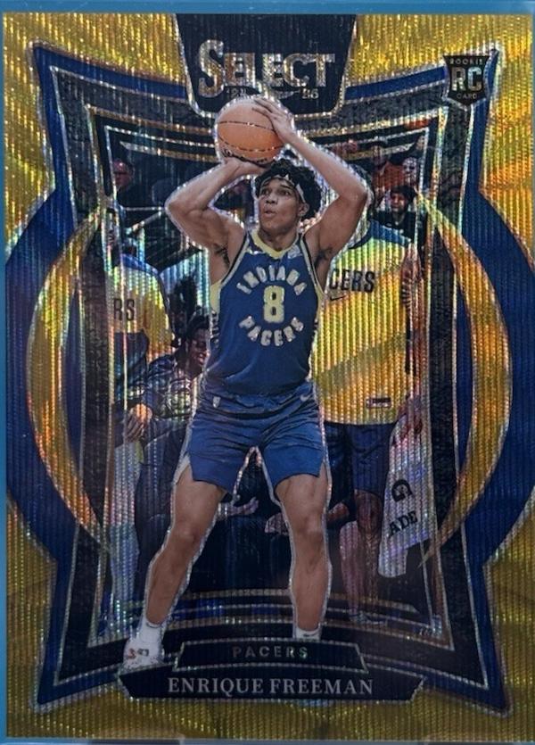 Enrique Freeman [Gold Wave Prizm] #80