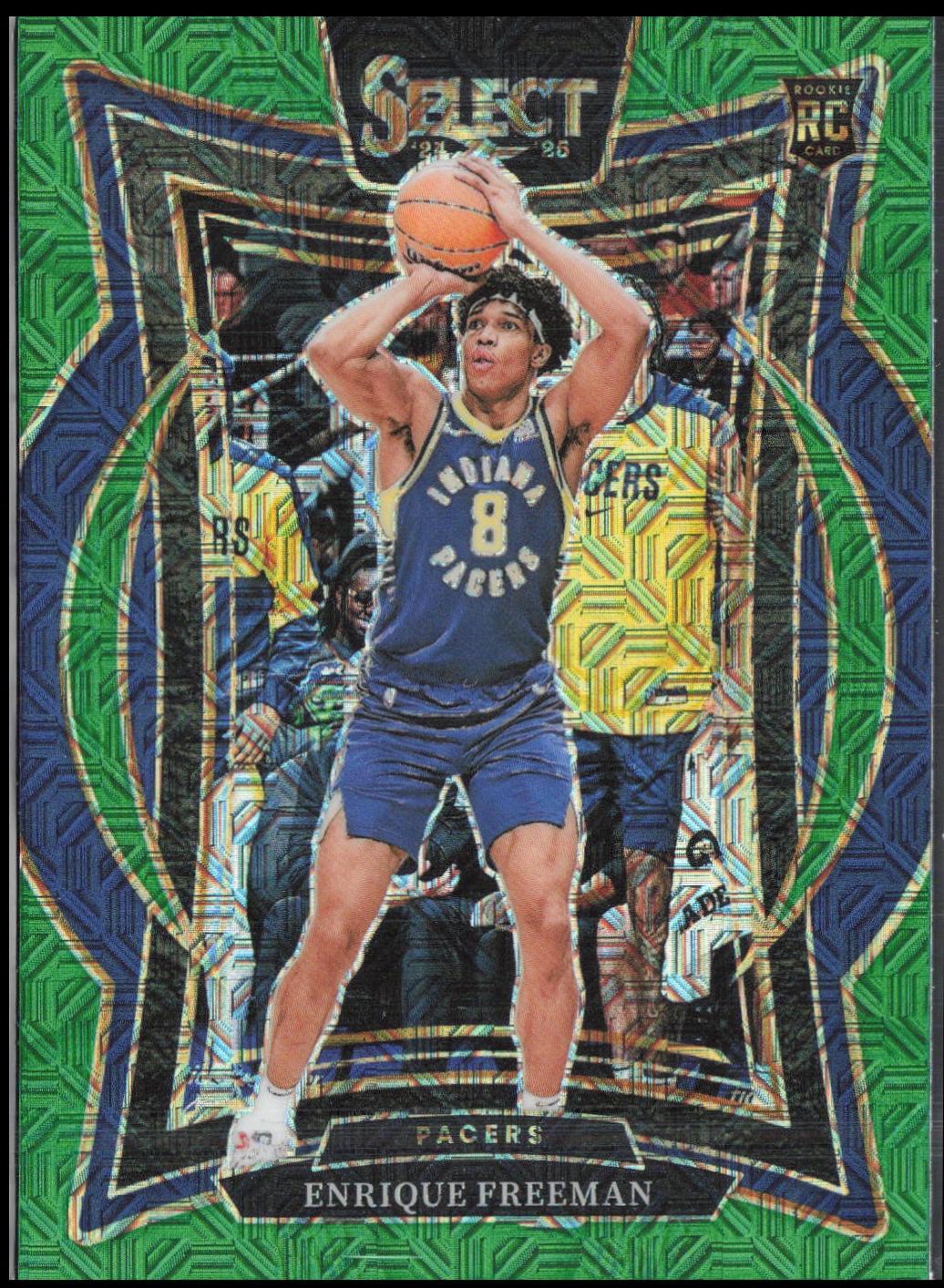 Enrique Freeman [Green Mojo Prizm] #80