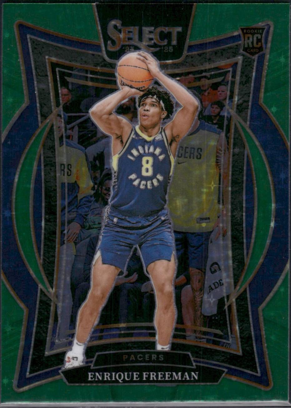 Enrique Freeman [Green Stars Prizm] #80