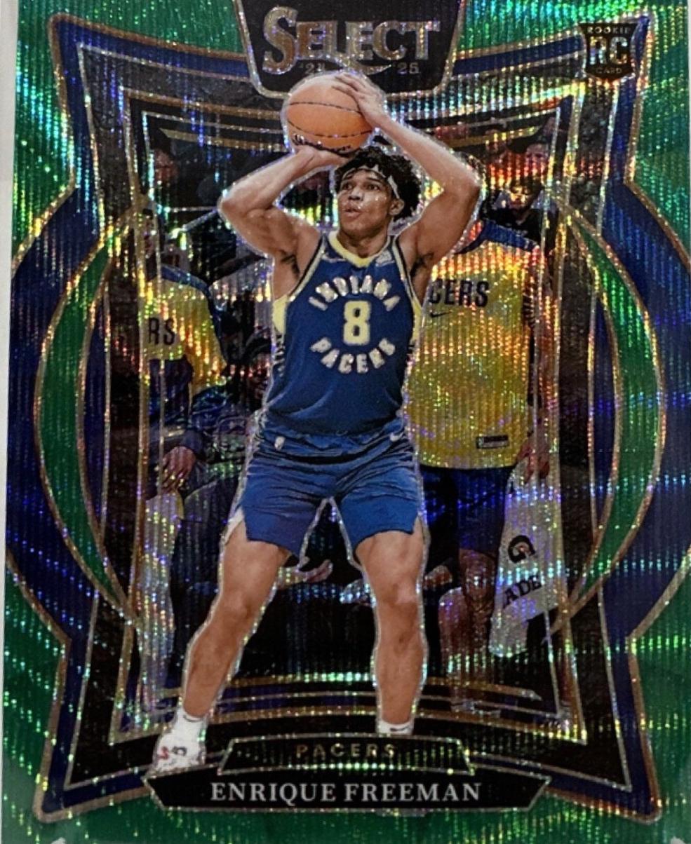 Enrique Freeman [Green Wave Prizm] #80