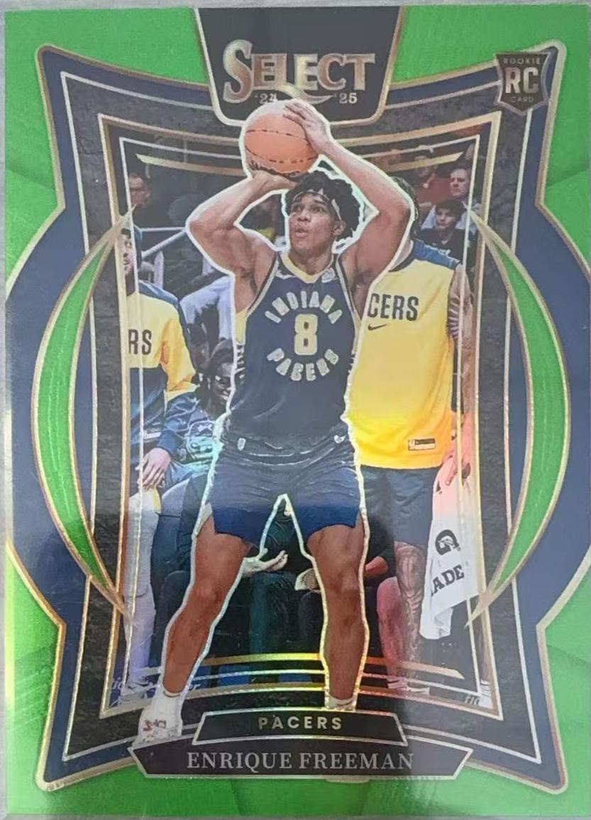 Enrique Freeman [Neon Green Prizm] #80